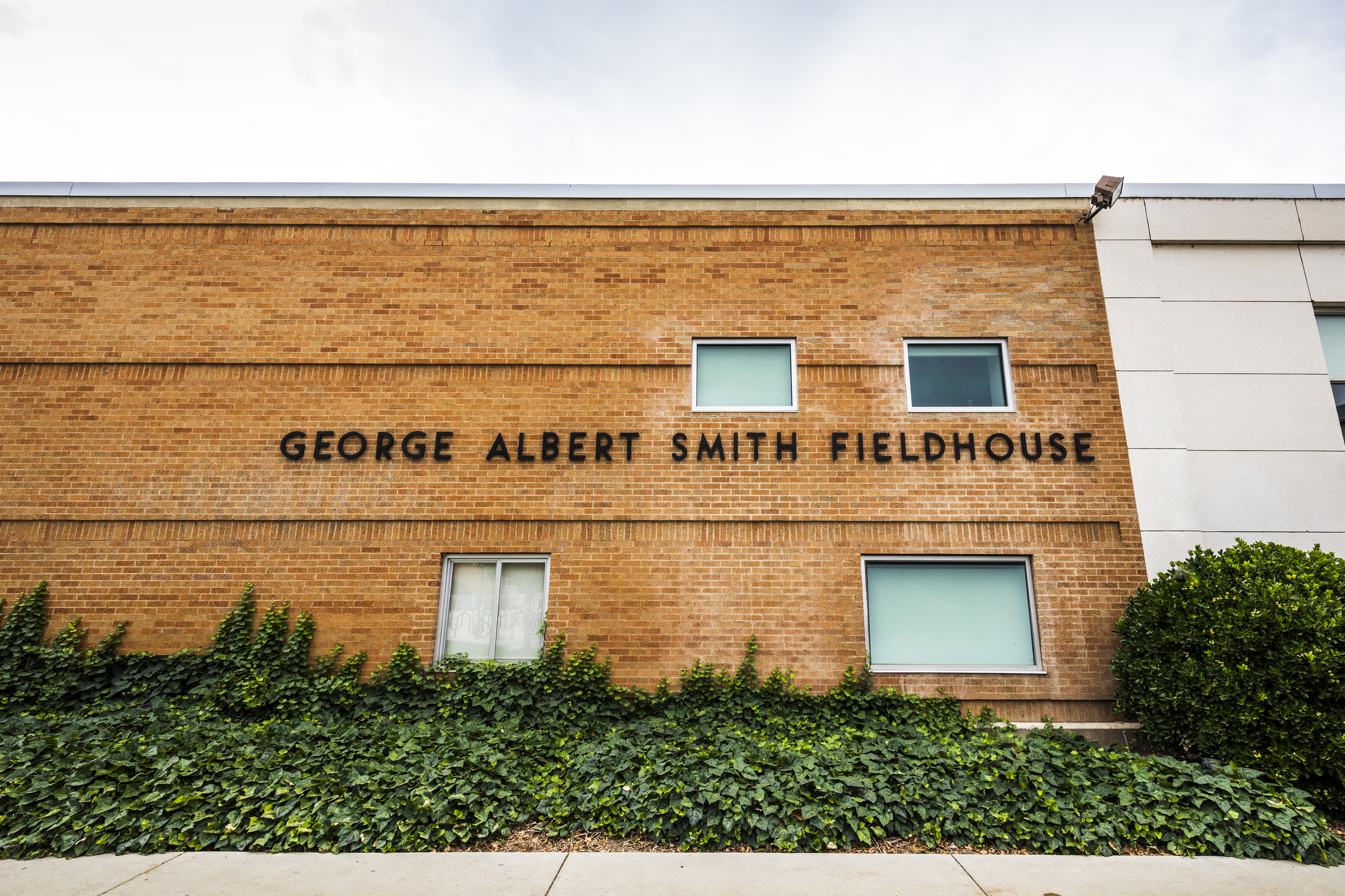 Outside of smith fieldhouse