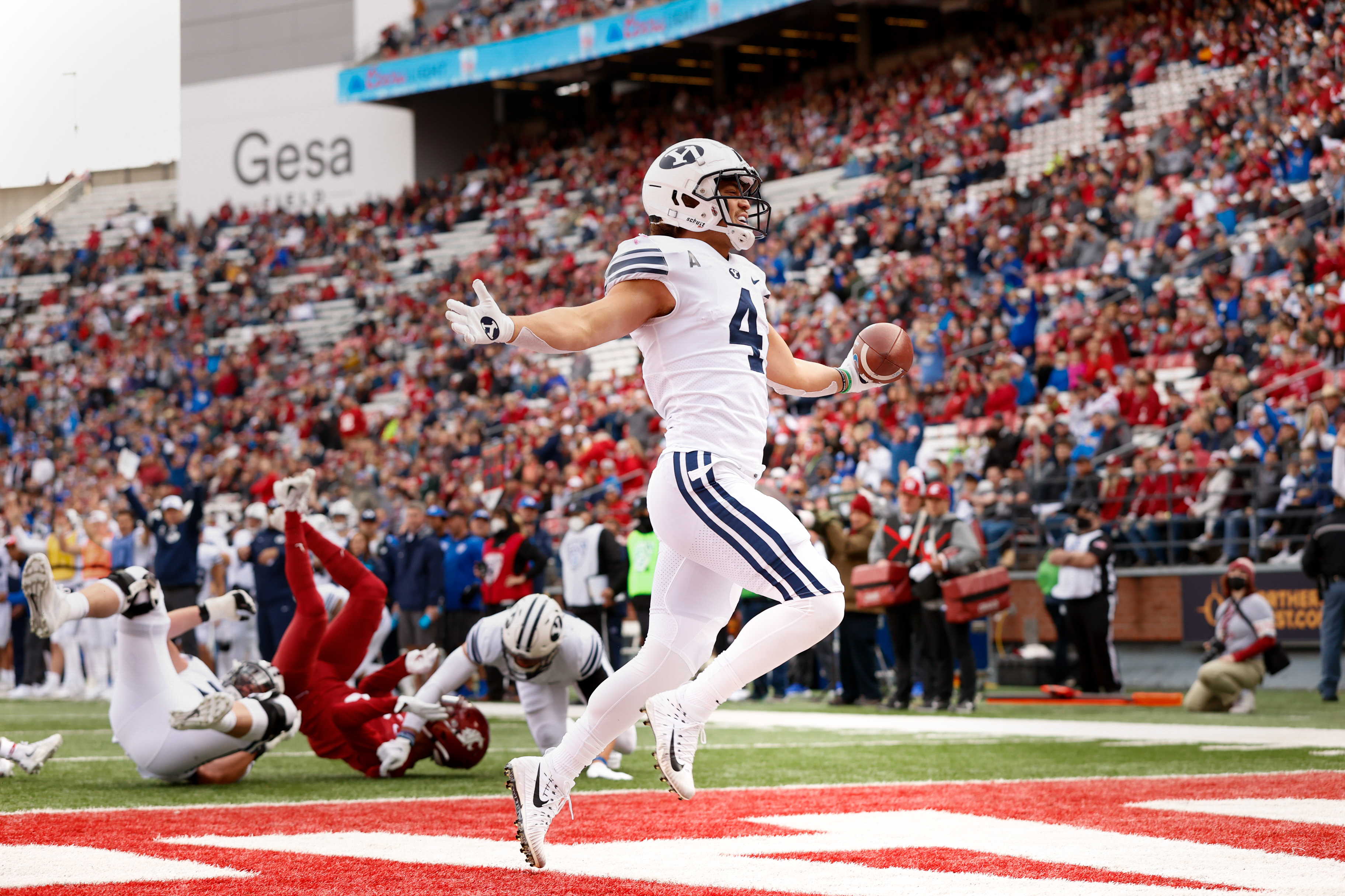 Lopini Katoa rushing TD at WSU