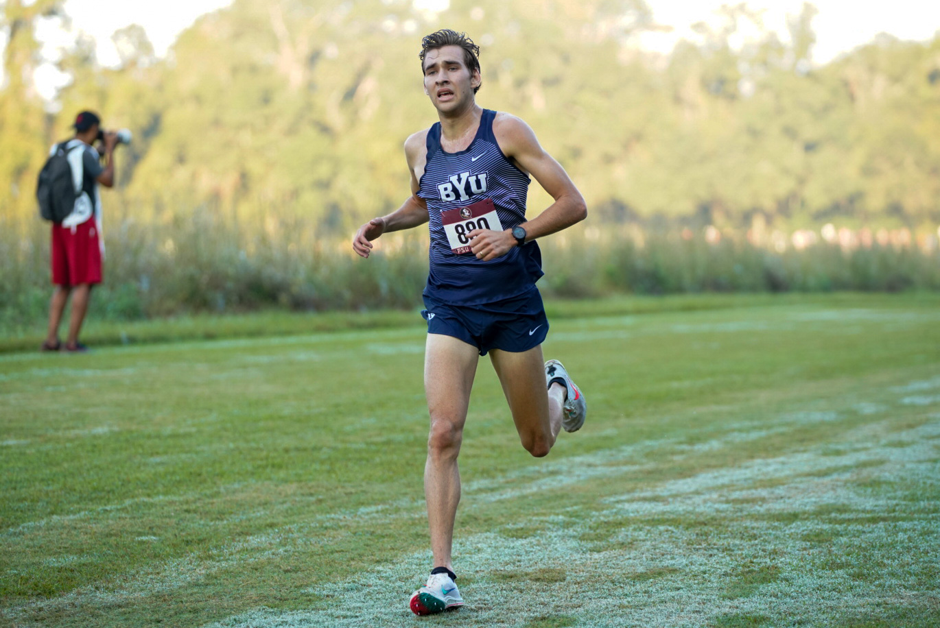 Casey Clinger at Oct. 2021 Pre-Nationals Meet. Credit Ben Sheehan.