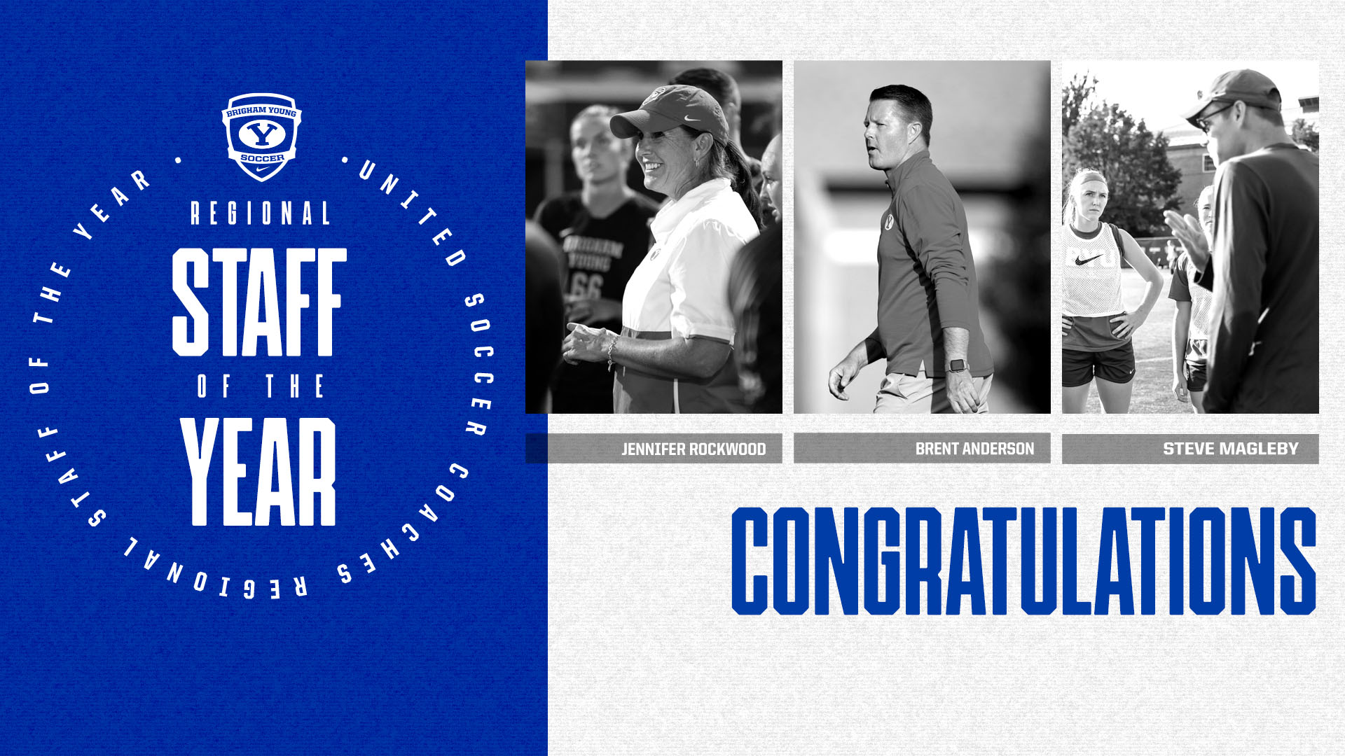 BYU coaches are Regional Staff of the Year