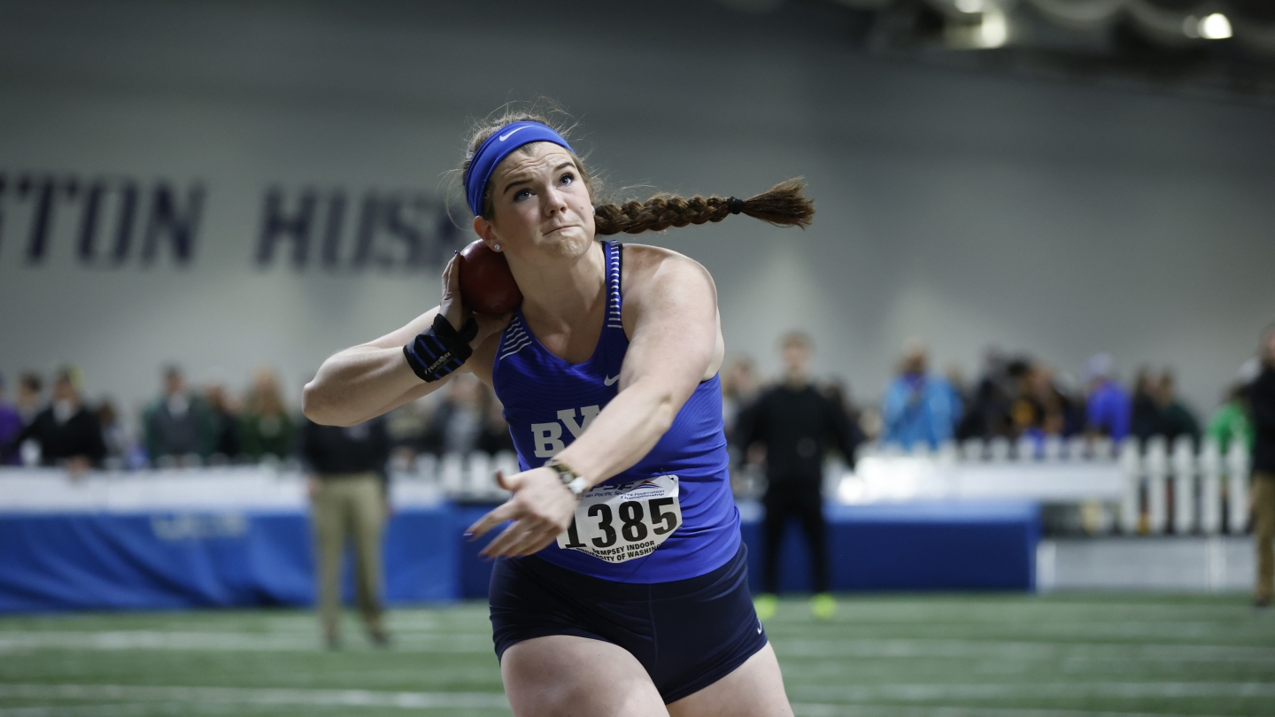 Sierra Freeland at the 2020 MPSF Championships