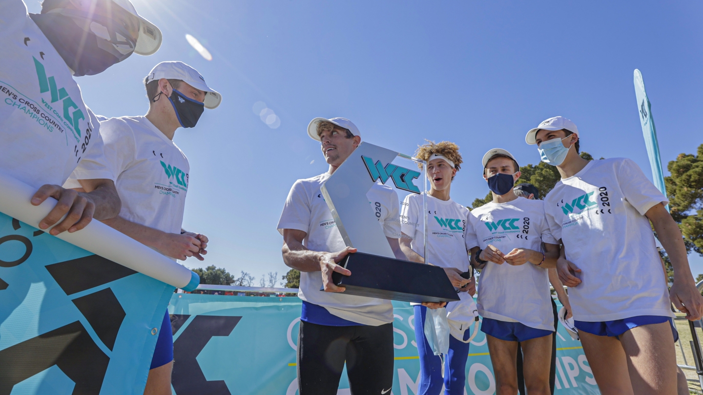 Trophy ceremony - 2020-21 WCC XC Championships