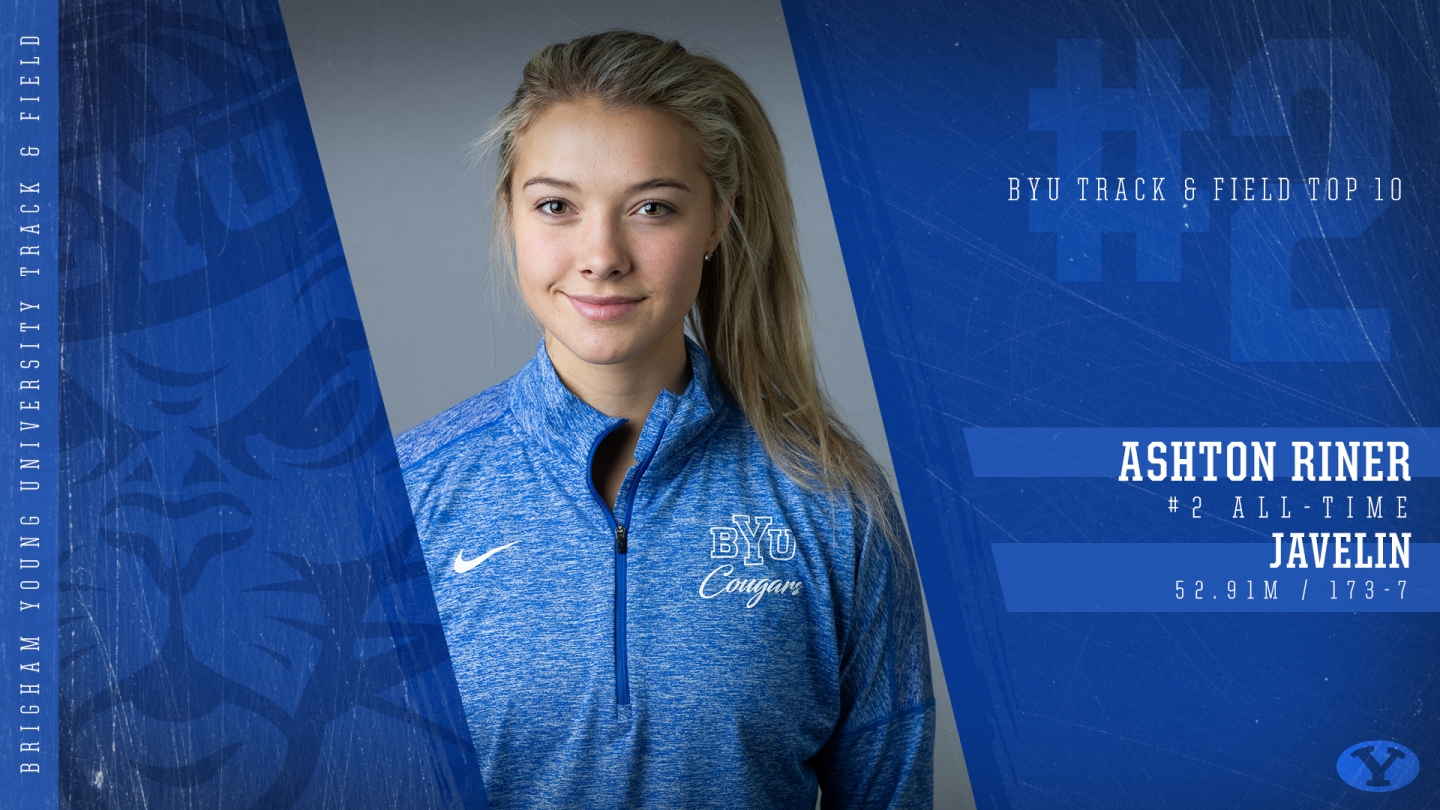 Ashton Riner - BYU Top 10 graphic