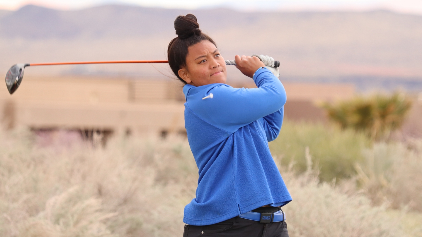 Lila Galeai at the 2021 BYU Spring Classic - credit Randy Dodson Fairways Magazine