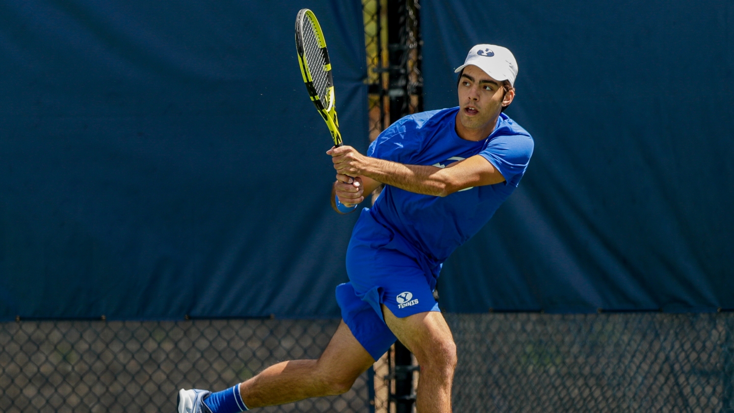 Matheus Ferreira Leite swings vs. Utah