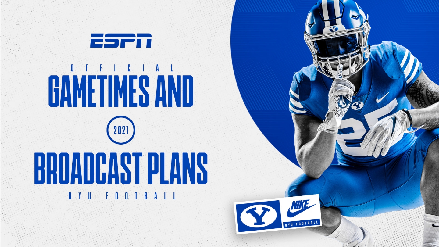 2021 BYU FOOTBALL TV PLANS ANNOUNCED