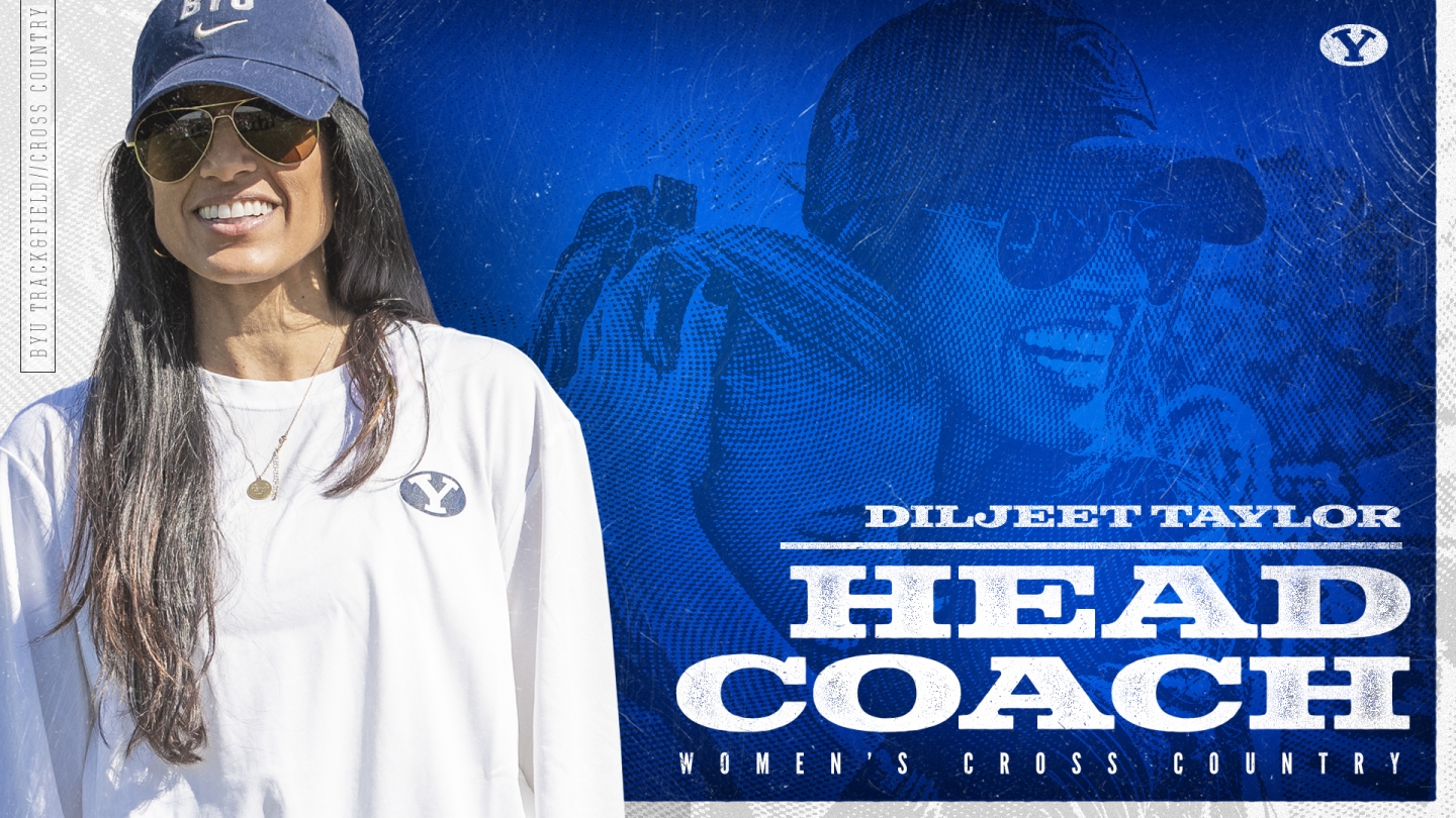 Diljeet Taylor BYU head coach graphic