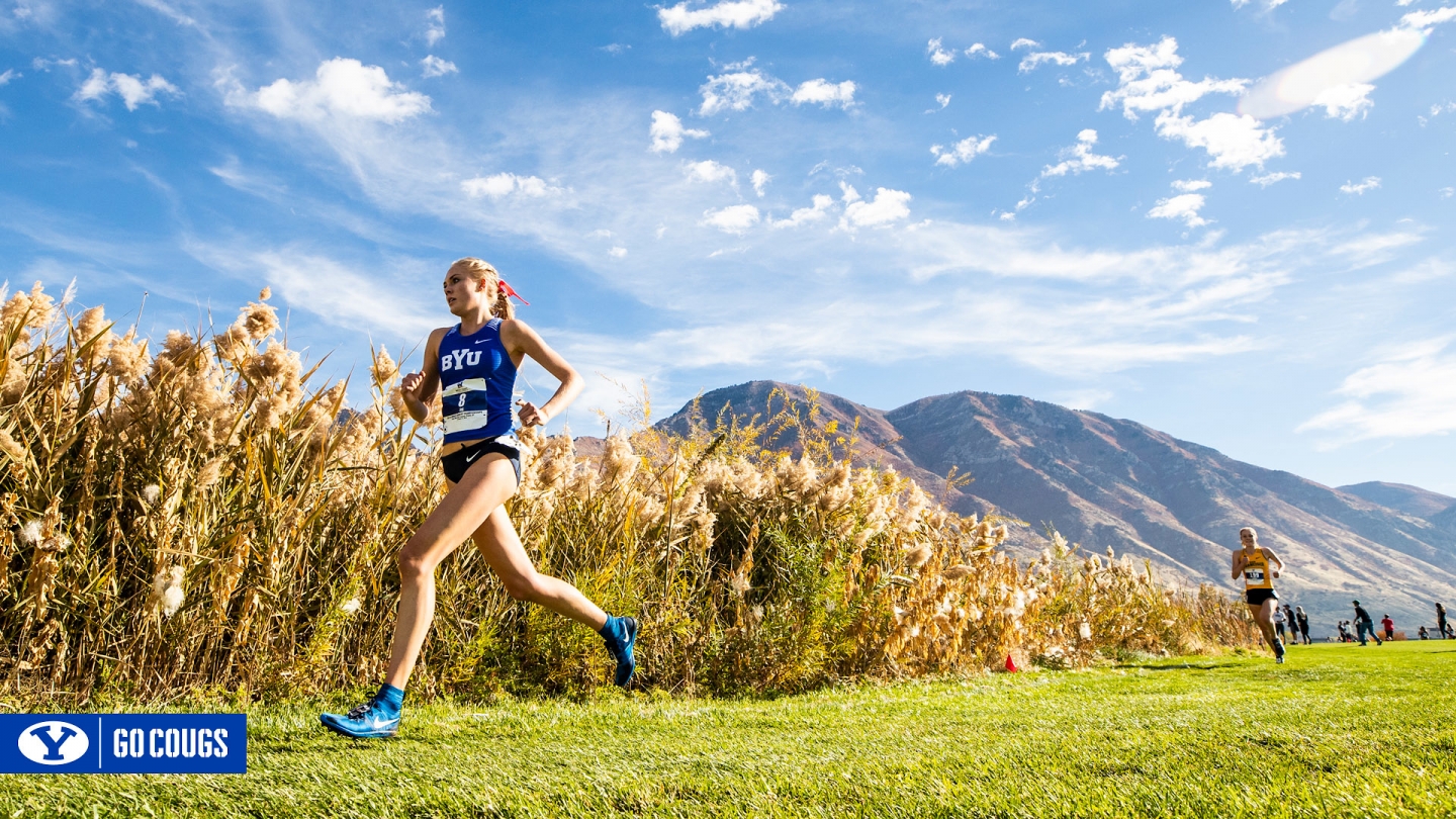 BYU women's cross country runner